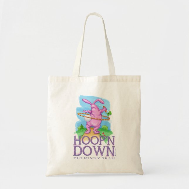 Bolso De Tela Rastro del conejito: Totes (Frente)