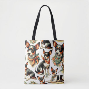 Bolso De Tela Rata de cosecha blanca temible sin problemas