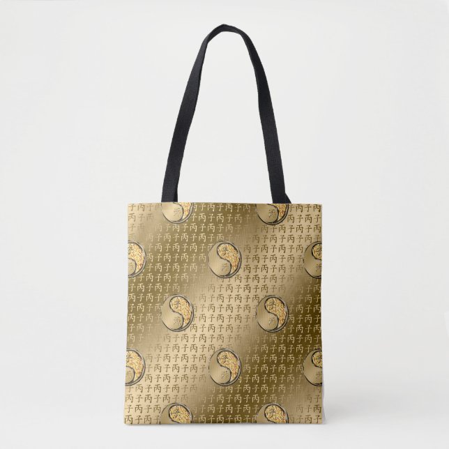 Bolso De Tela Rata de Fuego (Anverso)