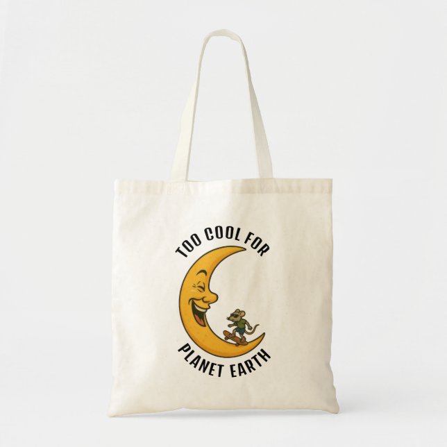 Bolso De Tela Rata divertida (Frente)