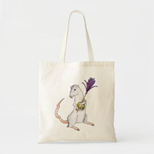 Bolso De Tela rata fiesta