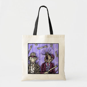 Bolso De Tela Ratas y huesos - Pesadilla del Gótico pop Arte sur