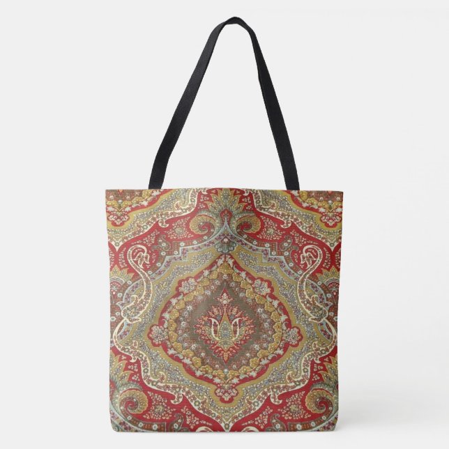 Bolso De Tela Ratih Paisley (Anverso)