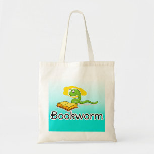 Bolso De Tela Ratón de biblioteca lindo w/Glasses