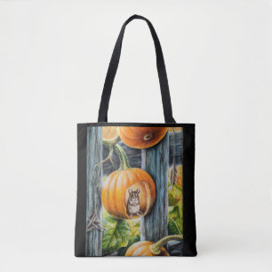 Bolso De Tela Ratón pequeño feliz