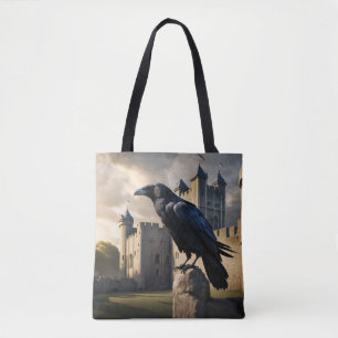 Bolso De Tela Raven