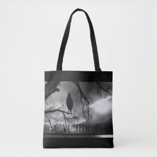 Bolso De Tela Raven - Árbol de vigas de sol de Nevermore