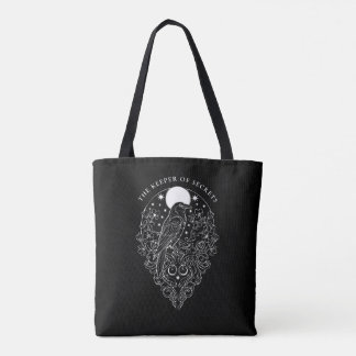 Bolso De Tela Raven Celestial Halloween