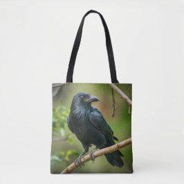 Bolso De Tela Raven en una sucursal
