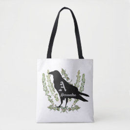 Bolso De Tela Raven Monograma Espíritu Tótem Animal