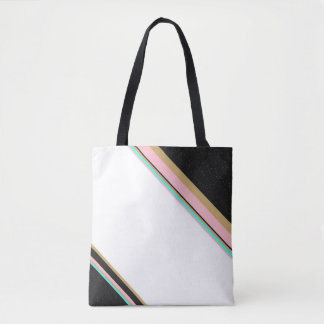 Bolso De Tela Rayas
