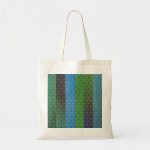 Bolso De Tela Rayas azules