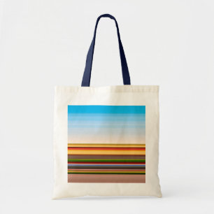 Bolso De Tela Rayas coloridas y modernas