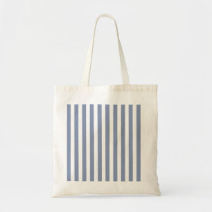 Bolso De Tela Rayas de caramelo azul gris y blanco