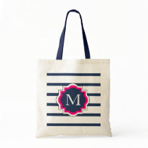 RAYAS DE LA MODA TRAVEL/BAG_PREPPY 435 NAVY/WHITE