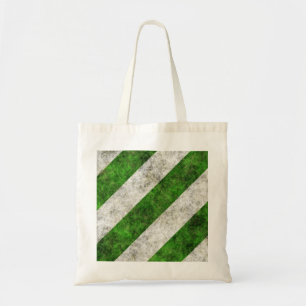 Bolso De Tela Rayas diagonales gruesas