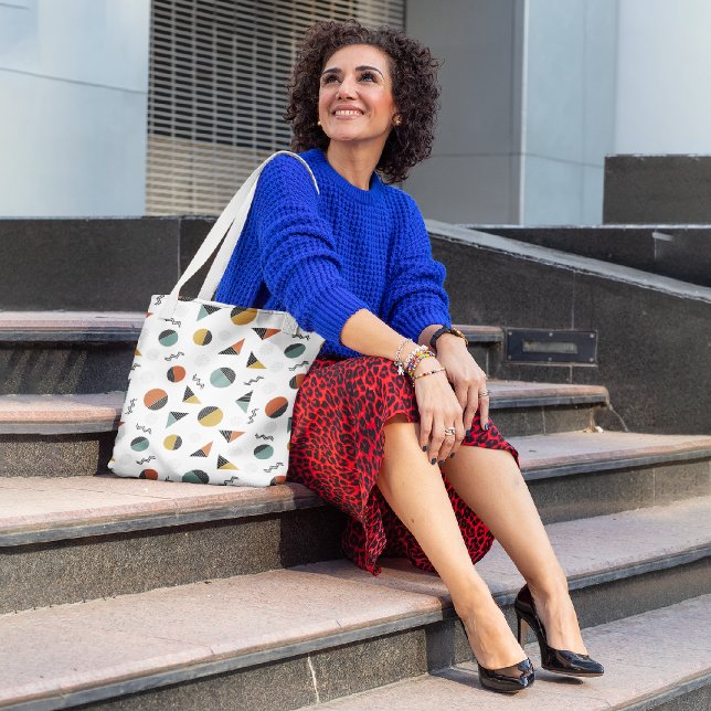 Bolso De Tela Rayas geo complejas (Subido por el creador)