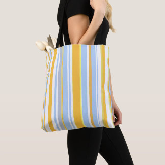 Bolso De Tela Rayas modernas bohemias chic trendy
