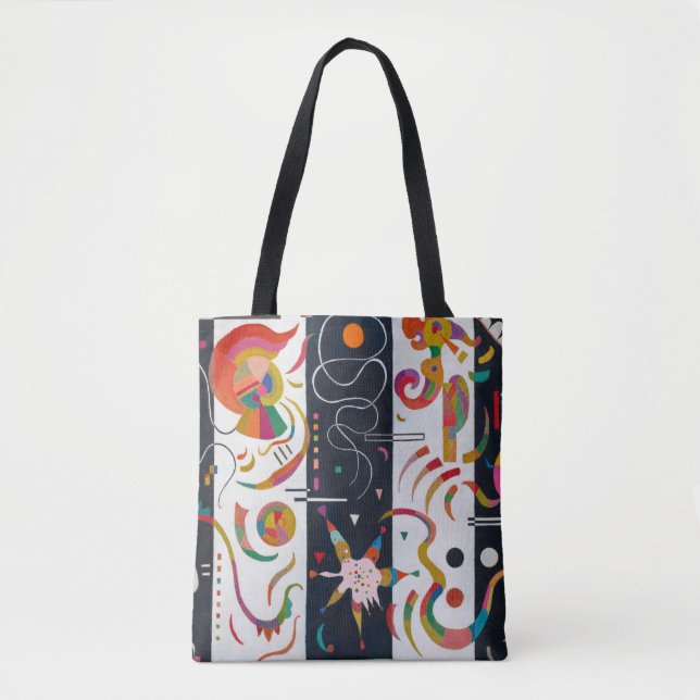 Bolso De Tela Rayas, Wassily Kandinsky (Anverso)