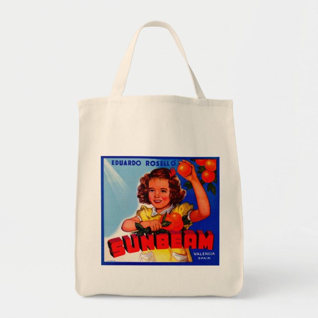 Bolso De Tela Rayo de sol (Frente)