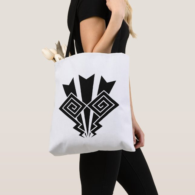Bolso De Tela Rayo delgado (Detalle)