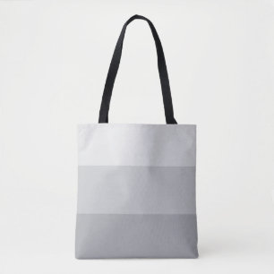 Bolso De Tela Rayo gris plateado