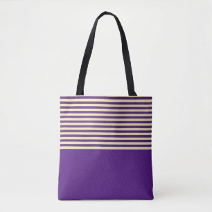 Bolso De Tela Rayo púrpura