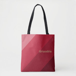 Bolso De Tela Rayo rojo personalizado