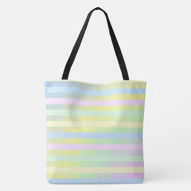 Bolso De Tela Rayos (Reverso)