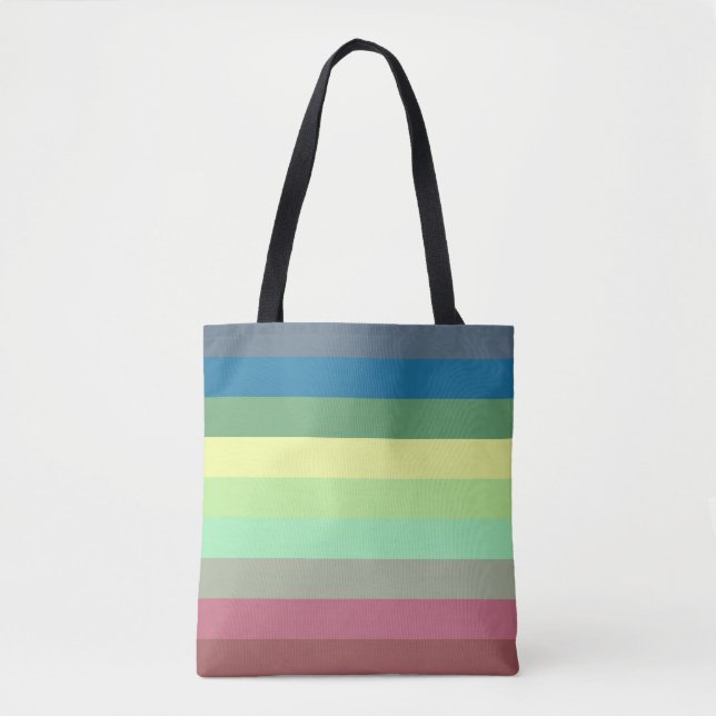 Bolso De Tela Rayos (Anverso)