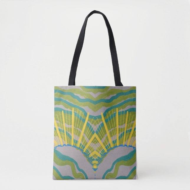 Bolso De Tela Rayos de sol  (Anverso)