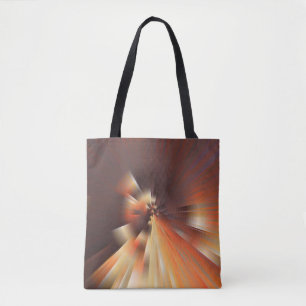 Bolso De Tela Rayos solares abstractos