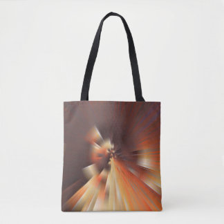 Bolso De Tela Rayos solares abstractos