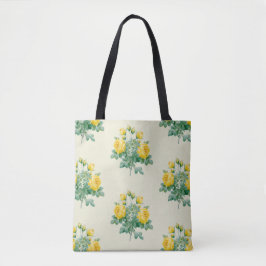 Bolso De Tela Raza amarilla vintage