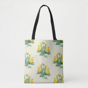 Bolso De Tela Raza amarilla vintage