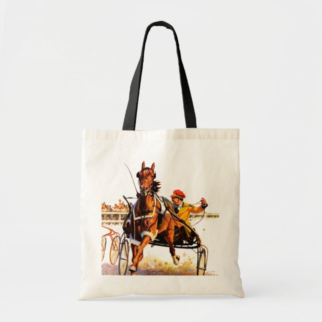 Bolso De Tela Raza de arnés (Frente)