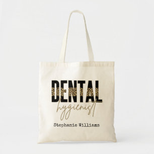 Bolso De Tela RDH, higienista dental registrada y personalizada