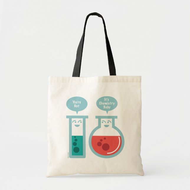 Bolso De Tela Reacción química (Frente)