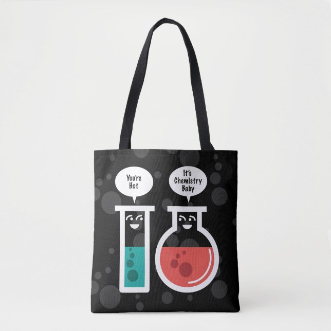 Bolso De Tela Reacción química (Anverso)