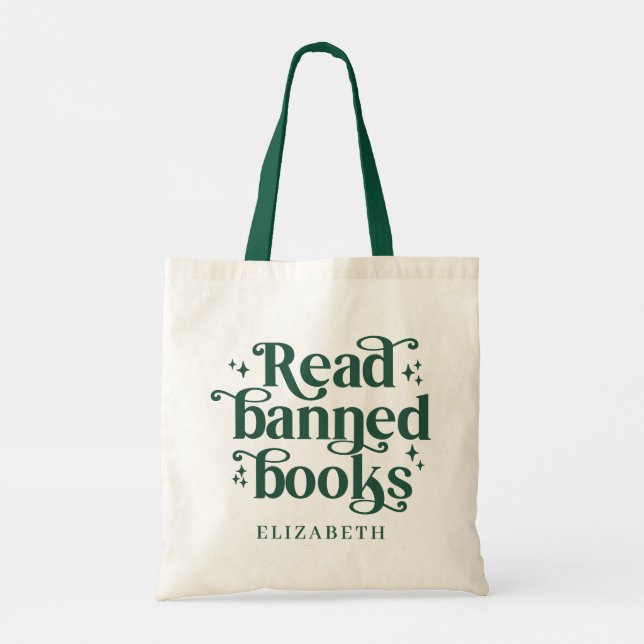 Bolso De Tela Read Banned Books Book Lover's Gift (Reverso)