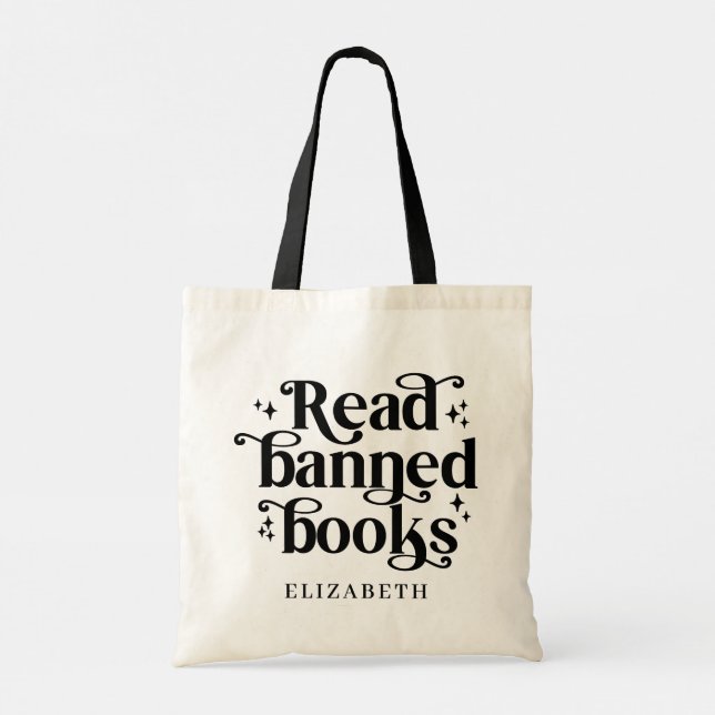Bolso De Tela Read Banned Books Book Lover's Gift (Reverso)