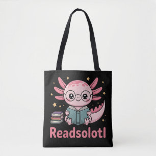 Bolso De Tela Readsolotl – Libro de amor Axolotl lindo