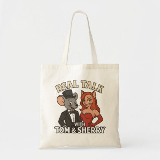 Bolso De Tela Real Talk with Tom and Sherry Tote Bag 2