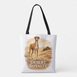 Bolso De Tela Realeza del Desierto Azawakh