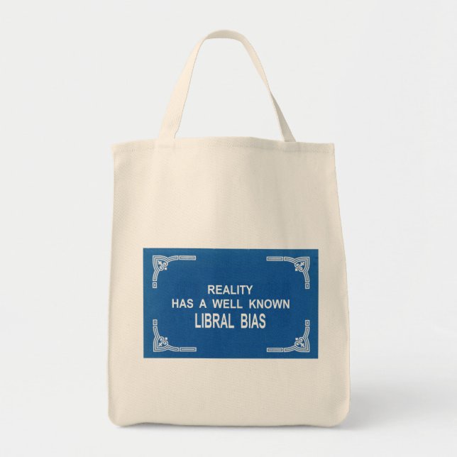 Bolso De Tela Reality Tote Bag (Frente)