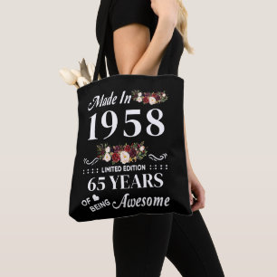 Bolso De Tela Realizado En 1958 Edición Limitada 65 Años De Pres