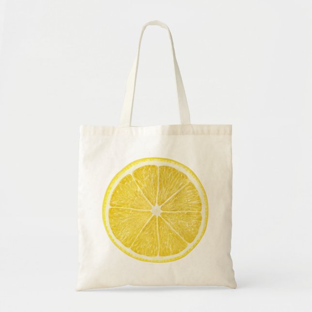Bolso De Tela Rebanada de limón (Frente)