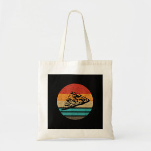 Bolso De Tela Rebanada de pizza estilo retro vintage