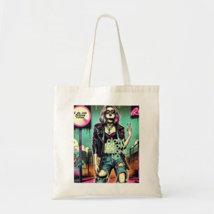 Bolso De Tela Rebel Girl – I Do Not Follow Rules