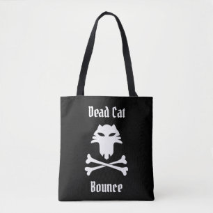 Bolso De Tela Rebote de gato muerto